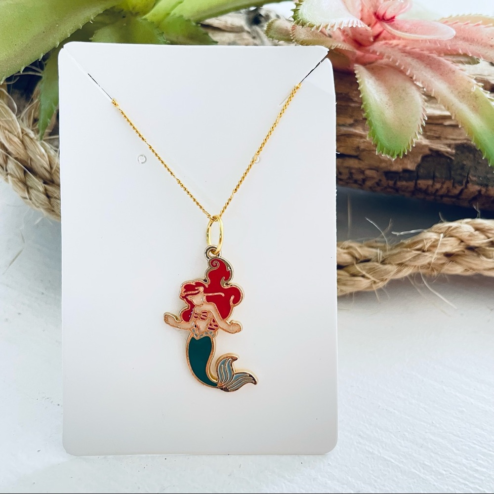 ARIEL PRINCESS DISNEY NECKLACE NEW
